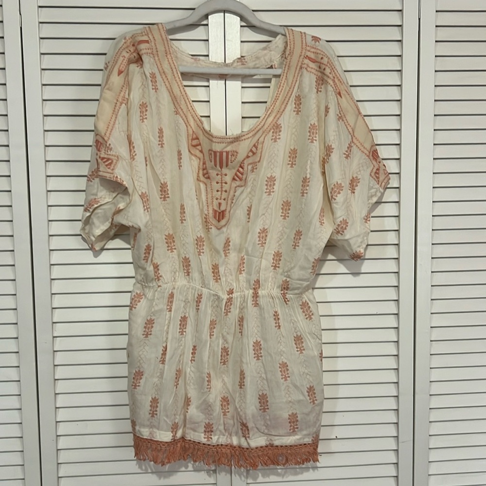 Free People Boho Fringe Dress